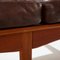 Danish Leather Sofa Set by Arne Wahl Iversen for Komfort, Set of 3, Image 23