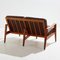 Danish Leather Sofa Set by Arne Wahl Iversen for Komfort, Set of 3 28