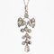 Antique Pendant in Silver and 18K Rose Gold with Diamonds 5