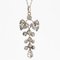 Pendentif Antique en Argent et Or Rose 18K avec Diamants 5