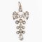 Antique Pendant in Silver and 18K Rose Gold with Diamonds, Image 6