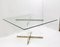 Mid-Century Modern Dining Table in Glass and Acrylic Glass 3