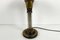 Art Deco Table Lamp in Brass with Glass Rods, Image 3