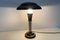 Lampada da tavolo Art Déco in ottone con aste in vetro, Immagine 6