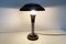 Lámpara de mesa Art Déco de latón con varillas de vidrio, Imagen 5