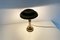Lámpara de mesa Art Déco de latón con varillas de vidrio, Imagen 4