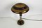 Art Deco Table Lamp in Brass with Glass Rods, Image 7