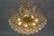 Lampadario a sette luci in cristallo e ottone dorato, Germania, anni '70, Immagine 16