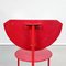 Mid-Century Italian Red Wood and Metal Alien Chair by Forcolini for Alias, 1980s 10