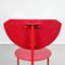 Mid-Century Italian Red Wood and Metal Alien Chair by Forcolini for Alias, 1980s, Image 10