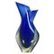 Italienische Vase aus Murano Glas von Flavio Poli für Seguso Sommerso, 1950er 1