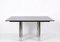 Mid-Century Andre Glass and Steel Dining Table by Tobia Scarpa for Gavina, Italy 7