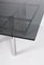 Mid-Century Andre Glass and Steel Dining Table by Tobia Scarpa for Gavina, Italy 20