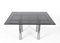 Mid-Century Andre Glass and Steel Dining Table by Tobia Scarpa for Gavina, Italy, Image 11