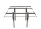 Mid-Century Andre Glass and Steel Dining Table by Tobia Scarpa for Gavina, Italy 9