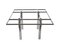 Mid-Century Andre Glass and Steel Dining Table by Tobia Scarpa for Gavina, Italy, Image 9