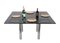 Mid-Century Andre Glass and Steel Dining Table by Tobia Scarpa for Gavina, Italy, Image 19