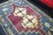 Vintage Red and Blue Overdyed Rug, Image 4
