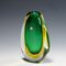 Mid-Century Modern Vase in Murano Sommerso Art Glass, 1960s 3