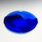 Vintage French Plate in Cobalt Blue Glass from Arcoroc 5