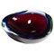 Mid-Century Modern Bowl in Murano Sommerso Art Glass, 1960s 1