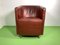 Club chair vintage in pelle color cognac, anni '80, Immagine 1