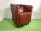 Vintage Club Chair with Cognac-Colored Leather, 1980s 2