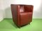 Vintage Club Chair with Cognac-Colored Leather, 1980s, Image 2