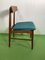 Scandinavian Teak Chair with Upholstery, 1950s, Image 3