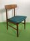Scandinavian Teak Chair with Upholstery, 1950s, Image 2