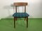 Scandinavian Teak Chair with Upholstery, 1950s 1