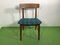 Scandinavian Teak Chair with Upholstery, 1950s, Image 1