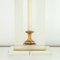 Neoclassical Style Lamp in Acrylic Glass and Brass, 1970s 6
