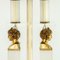 Neoclassical Style Lamp in Acrylic Glass and Brass, 1970s 8