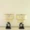 Black Figurative Table Lamps from F.A.I.P, 1950s, Set of 2 3