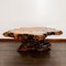 Coffee Table in Burled Root and Resin, 1960s 1
