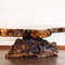 Coffee Table in Burled Root and Resin, 1960s 10