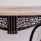 Art Deco Console Table in Wrought Iron by Michel Zadounaïsky 7