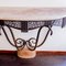 Art Deco Console Table in Wrought Iron by Michel Zadounaïsky 8
