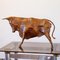 Standing Bull Sculpture in Bronze by Christian Maas 2