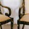 Tesselleted Horn Chairs in the Style of Karl Springer, Set of 6 2