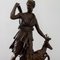 Antique French Figure of Diana the Huntress in Bronze 3