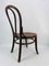 Vintage Early 20th Century Nursing Chair in Caned & Curved Wood from Fischel 5