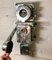 Vintage French Train Station Telephone in Cast Aluminium & Bakelite, Image 2