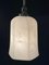 White and Marbled Grey Pendant Lamp, 1920s 3