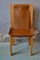 Solid Elm & Leather Chairs by Roland Haeusler, Set of 4 19