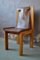 Massive Stühle aus Ulmenholz & Leder von Roland Haeusler, 4er Set 10