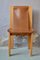 Solid Elm & Leather Chairs by Roland Haeusler, Set of 4 16