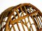Large Italian Bamboo Bottle Carrier and Stand 16