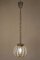 Mid-Century Pendant Light With Murano Blown Glass Globe, Italy, Image 7